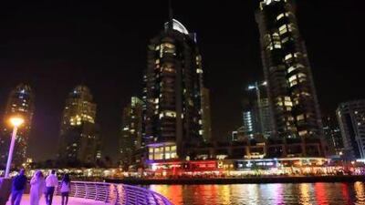 View of the Dubai Marina skyline. Experts say a lack of knowledge on the benefits of energy efficienct products is hampering their use in homes in the UAE. Pawan Singh / The National