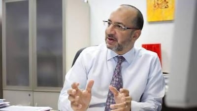 Dubai, United Arab Emirates - July 22 2013 - Abdul Kadir Hussain, Chief Executive of Mashreq Capital speaks to The National at their offices in Al Ghurair City. For story by Gregor Hunter. (Razan Alzayani / The National) *** Local Caption *** RA0722_mashreq_capital_011.jpg