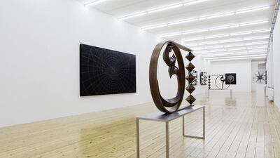 Timo Nasseri's The More Beneath My Feet the Skies I See. Courtesy Timo Nasseri and Sfeir-Semler Gallery