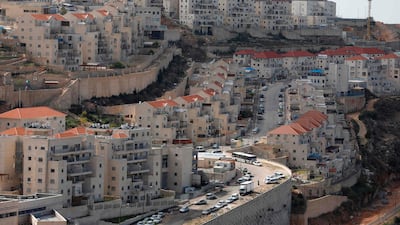 A view of the Israeli settlement of Beitar Illit on February 14, 2018. Menahem Kahana / AFP