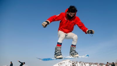 A group of young Afghans have set up the country’s first snowboarding federation to travel to different parts of the war-battered country to hold practice sessions. EPA