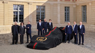 Gucci's sponsorship of the Alpine Formula One racing team marks the first time a luxury fashion house has taken on a role within F1. Photo: Gucci