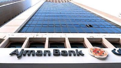 Ajman Bank shares shares rose 3.5 per cent, closing at 99 fils on the Dubai Financial Market. Delores Johnson / The National