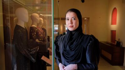 Gozel Haydarova from Turkmenistan blends cultural elements from the UAE with her homeland in her art project that will be on display at Sharjah Heritage Museum. All photos: Antonie Robertson / The National