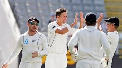 Brendon McCullum, left, is at the helm of a very spirited New Zealand cricket team at the moment. Nigel Marple / Reuters
