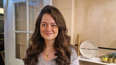 Yosra El Gonaid said this Ramadan in London has been 'active' with iftars fundraising for Palestine. Victoria Pertusa / The National