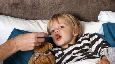 When children are poorly, perhaps with a bug picked up at school, the bedroom rather than the family living room is the healthiest place - for their sake as well as everybody else's.