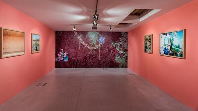 Farah Al Qasimi's The World Is Sinking exhibit is on at The Third Line, Dubai. Courtesy Farah Al Qasimi and Third Line Dubai