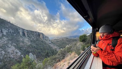 The El Chepe railway winds for 650km through the steep canyons of northern Mexico. Photo: John Brunton