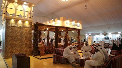 The finest produce from the UAE’s date and fruit farms is on display alongside heritage and cultural demonstrations in an air-conditioned tent in the middle of the desert.