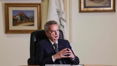 Riad Salameh was once hailed as one of the world's best central bankers, but his personal finances have come under intense scrutiny. AFP