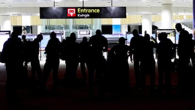 Argentina’s Renzo Olivo serves to homecrowd favourite Jo-Wilfried Tsonga at the French Open in Paris. Tatyana Zenkovich / EPA