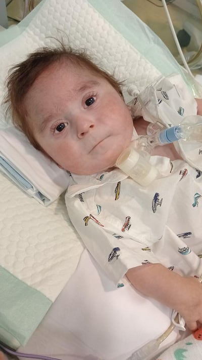 After seven months spent in the ICU, Abbas is now recovering after being moved to a ward in July. Photo: Syed Iftikhar