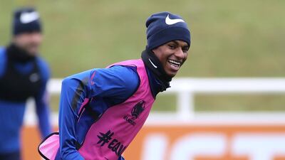 England attacker Marcus Rashford. Reuters