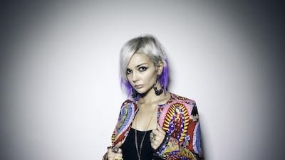 Palestinian-Czech fashion designer Nadya Hazboun. Photo by Samar Hazboun