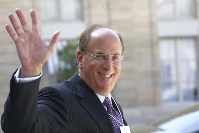 Chairman and chief executive of BlackRock, which invests in private prison services, MoMA trustee Larry Fink has also been called out by artists in the exhibition. AFP