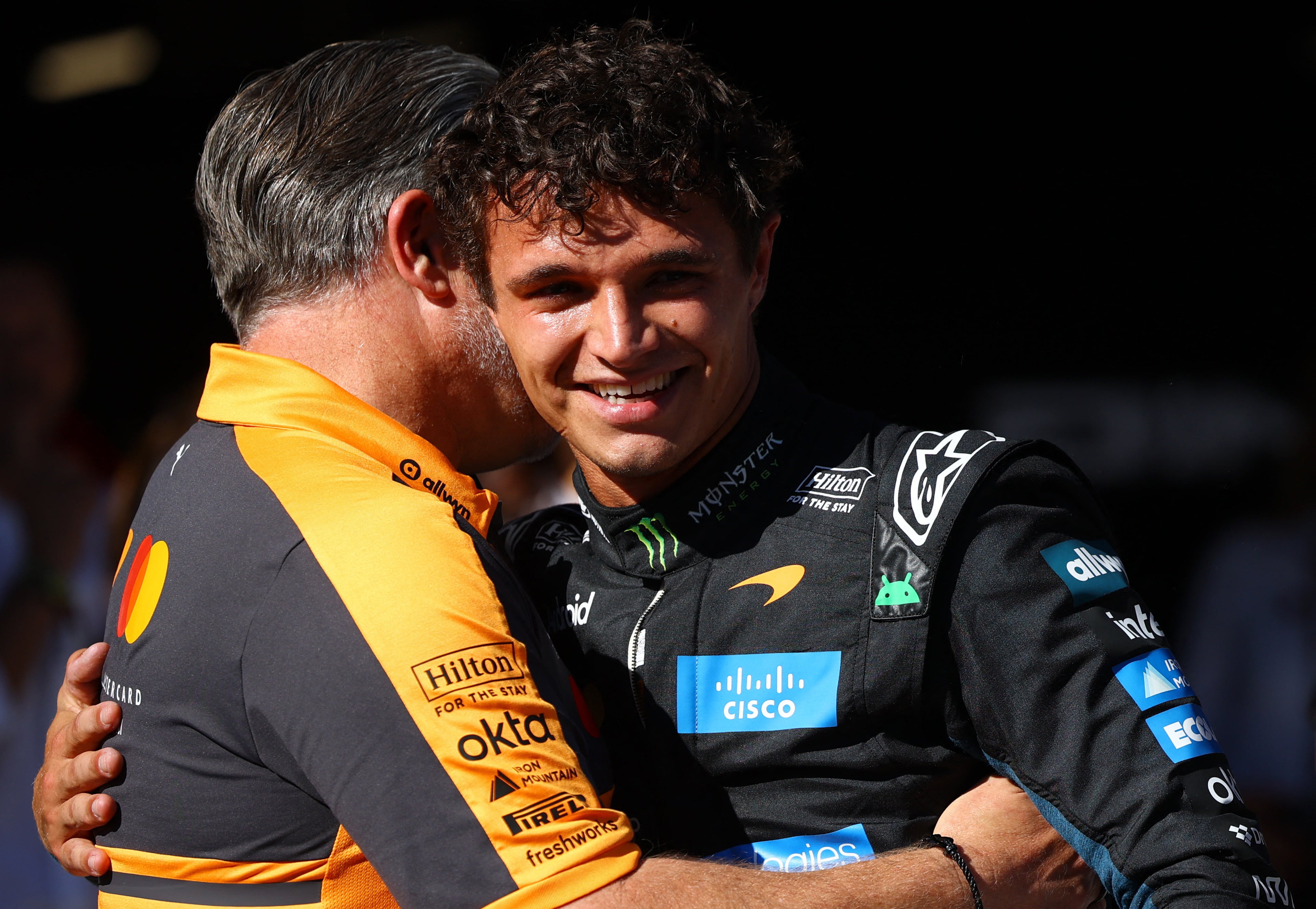 Lando Norris takes pole position at the Spanish Grand Prix; Liam Lawson qualifies in top 10