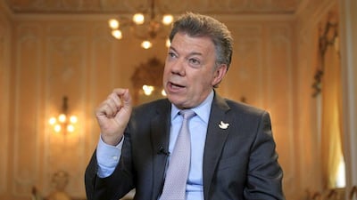 Colombia’s President Juan Manuel Santos. Jose Miguel Gomez / Reuters / File photp