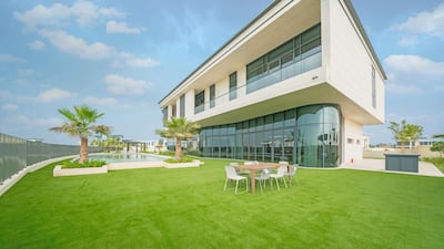 This Dubai Hills View mansion is on the market for Dh100 million. Courtesy Allsopp and Allsopp