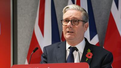 Keir Starmer won a landslide victory last year only to see support eroding on all fronts this year. PA Wire