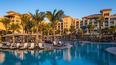 The outdoor pool area at Four Seasons Resort Dubai at Jumeirah Beach. Courtesy Four Seasons Hotels Limited