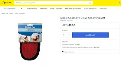 The love glove for pets