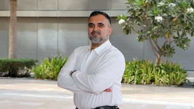 Arpan Ghosh, a communications manager with a luxury real estate broker, wants to build up his savings before investing in a property in Dubai. Pawan Singh / The National