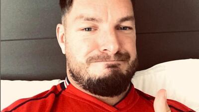 Simon Collingwood has been in hotel quarantine in Italy for six days after testing positive on arrival.