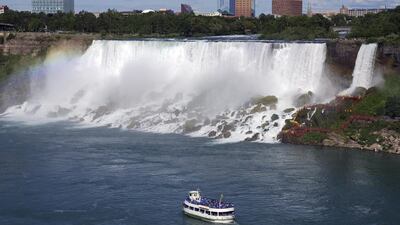 Look out for Michael Simkins flying over Niagara Falls in a wooden barrel. istockphoto.com
