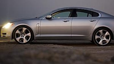 The XF SV8 is a return to form for Jaguar, a throwback to the good old days when the company made decent cars, like the E-Type sports car.