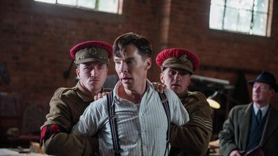 Benedict Cumberbatch in The Imitation Game. Courtesy TIFF