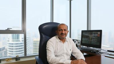 Firoz Merchant, chief executive and founder of Pure Gold Group, paid off the debts of more than 500 prisoners so they could be released from jails across the country. Sarah Dea / The National