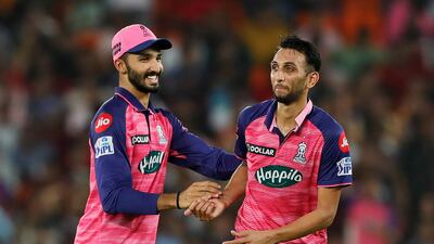 Prasidh Krishna of Rajasthan Royals picked up three wickets. Sportzpics for IPL