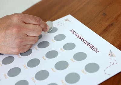 The box also comes with a scratch-off calendar. Chris Whiteoak / The National