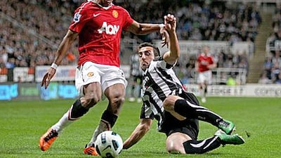 Nani, left, has no plasn to leave Manchester United following the arrival of Ashley Young from Aston Villa.