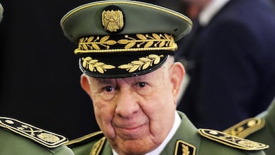 Maj Gen Said Chanegriha spoke after a suicide bomber killed a soldier at a border checkpoint. AP