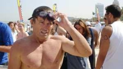 Mark Pringle, the Australian triathlete, is battling for life at Mafraq Hospital.