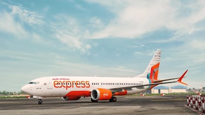Air India Express will operate twice weekly flights between Zayed International Airport and Navi Mumbai International Airport from July 15. Photo: Air India