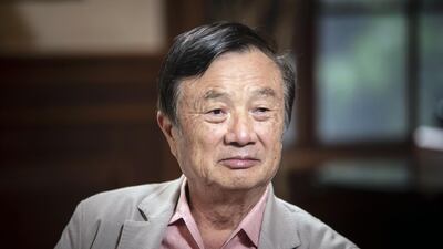 Ren Zhengfei, founder and chief executive of Huawei, says consumer business faces a 'painful long march'. Bloomberg