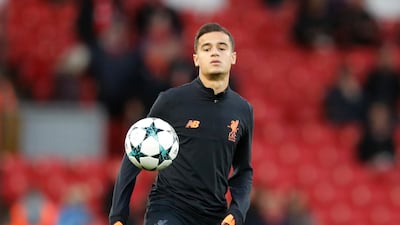 Philippe Coutinho is expected to be officially presented as a Barcelona player on Monday. Frank Augstein / AP Photo