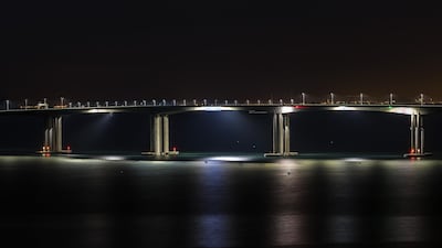 The Hong Kong Link Road section. Bloomberg