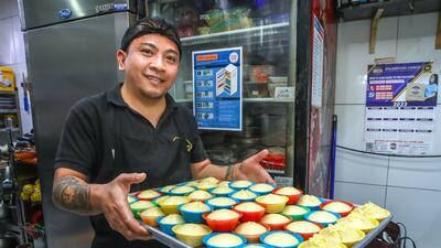 Two of the most loved Filipino desserts in one. Puto flan (or leche puto) is a combination of leche flan and puto