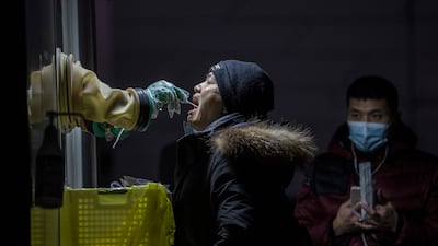 The detection of the Omicron variant has led to new health measures in Beijing. Getty Images