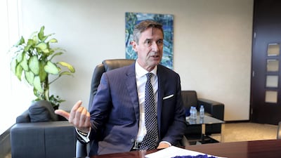 Tristan de Boysson, chief executive of Amanat Holdings says the company will continue to look for new investment opportunities. Pawan Singh / The National