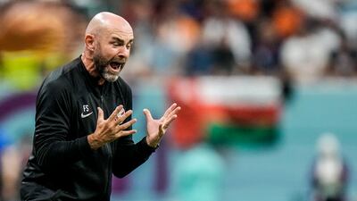 Qatar manager Felix Sanchez. AP