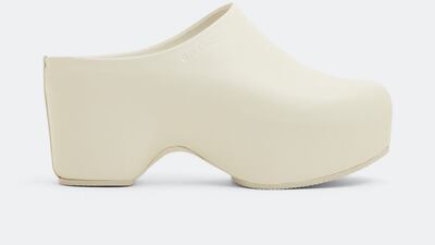 Leather clog, Givenchy at Level Shoes. Photo Level Shoes