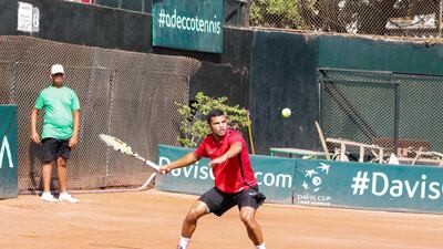 Karim-Mohamed Maamoun in action.
