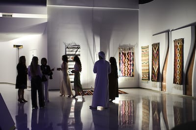 Emirati Art At Me features the works of four Emirati artists. Photo: Dubai ME Hotel