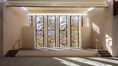 Another view of the garden area at the pavilion. Photo: Embassy of Ireland