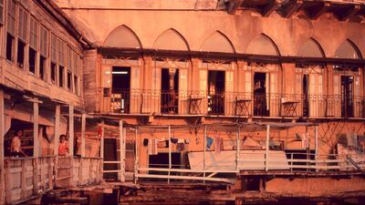Lost Beirut Sea Front, 1974, by Waddah Faris. Courtesy of Saleh Barakat Gallery
